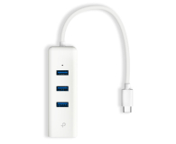 TP-Link UE330C (10/100/1000Mbit) USB 3.0 Typ C + HUB 3x USB 3.0 - 1315317 - zdjęcie 2